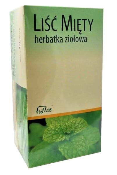 Bylinný čaj z listov mäty 45g 30x15g FLOS