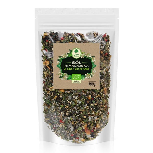 Ergänzung Himalaya-Salz mit ECO-Kräutern 180g GESCHENKE DER NATUR - Biogo.de Gambar utama produk