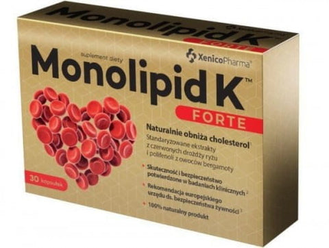Monol�pido K FORTE 30 c�psulas XENICOPHARMA