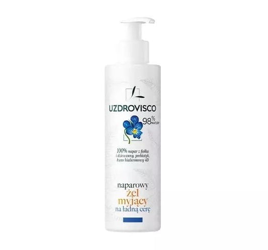 Infusions-Reinigungs-Gesichtsgel von UZDROVISCO für einen frischen, schönen Teint, 200 ml.