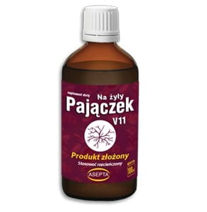 Pajączek v11 - drops on veins 100 ml ASEPTA