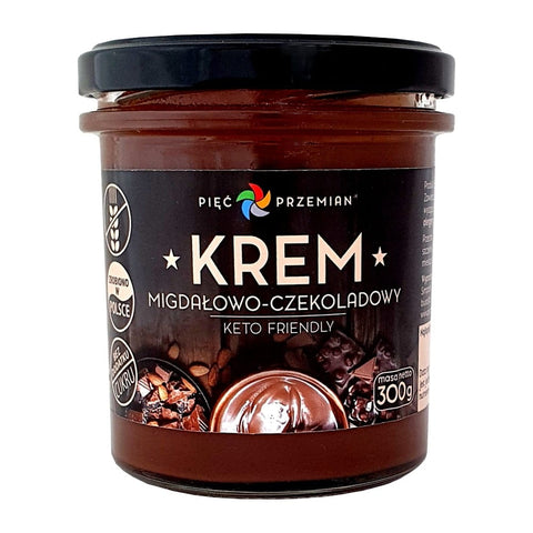 Crème céto aux amandes et au chocolat 300g CINQ CHANGEMENTS