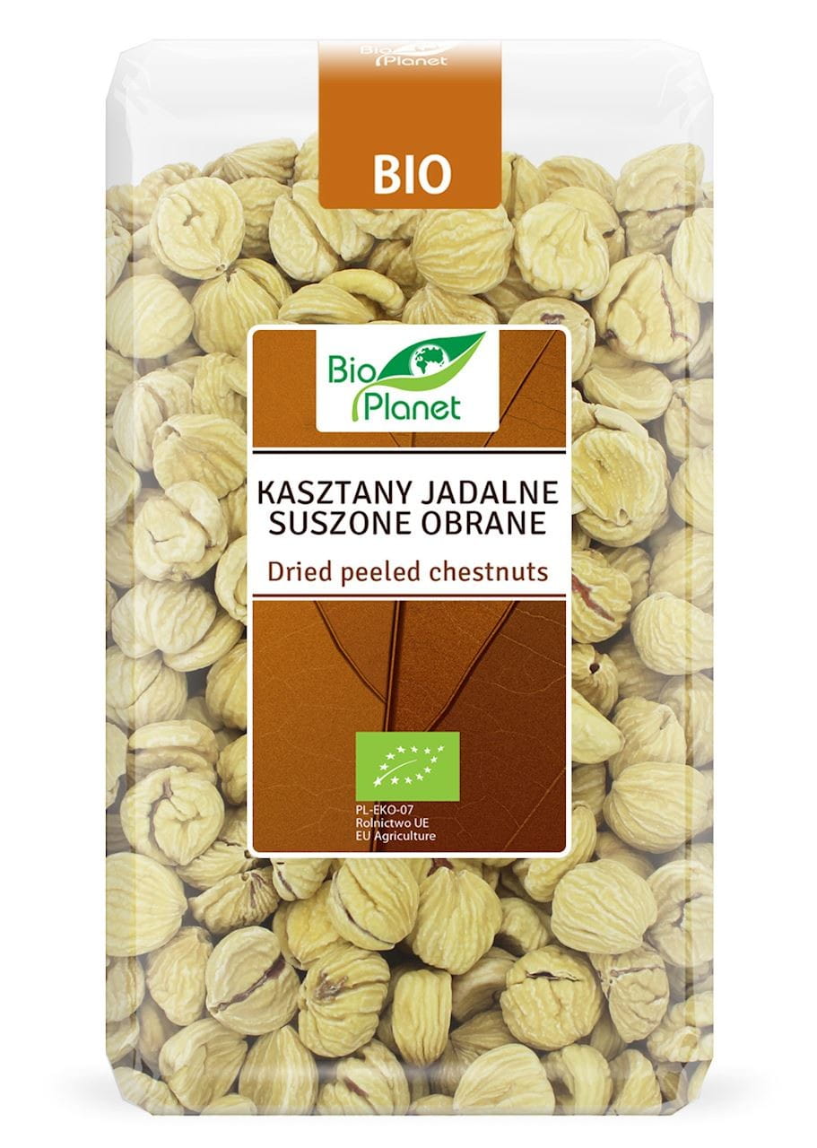 Essbare getrocknete Esskastanien, geschält BIO 1 kg - BIO PLANET - Biogo.de Imagen principal del producto