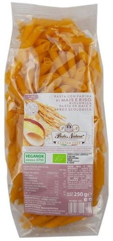 Pasta (Ma�z - Arroz) Penne sin gluten BIO 250 g - PASTA NATURAL