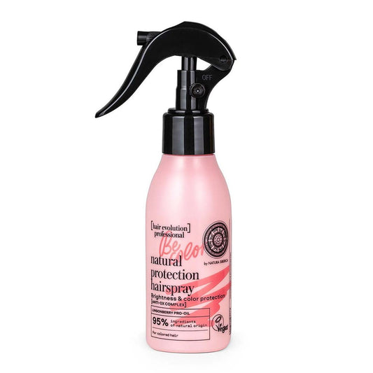 NATURA SIBERICA BE COLOR Spray für coloriertes Haar, 115 ml, mit pflegenden Inhaltsstoffen, sichtbar in der Flasche