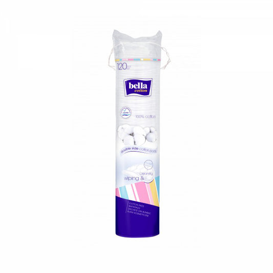 100% Wattepads 120 Stück - BELLA COTTON - Biogo.de