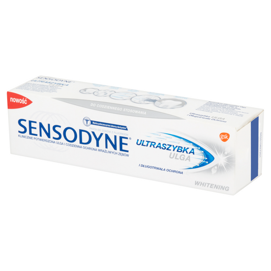 Zahnpasta ultra-fast whitening relief 75 ml - GSK - Biogo.de