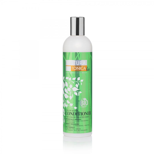 Conditioner für gefärbtes Haar von EUROBIO LAB, 400 ml, pflegt coloriertes Haar sanft und schützt vor Farbverlust.