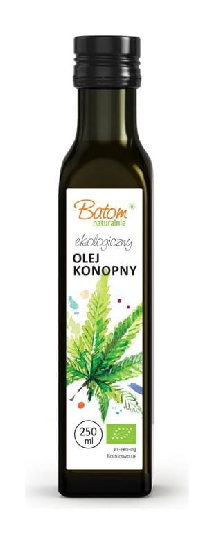 Kaltgepresstes Hanföl BIO 250 ml - BATOM - Biogo.de Pääkuva