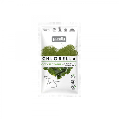 Chlorella reinigendes Chlorophyll + Vitamin A 21 g PURELLA FOOD