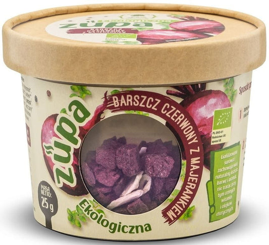 ROTE BORSCH-SUPPE MIT MARYERAN BIO LYOPHILISIERT 25 g - GESCHENKE DER NATUR - Biogo.de