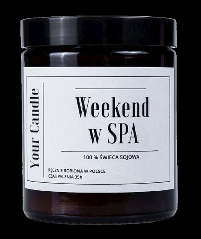 Wochenende Sojakerze im Spa 180 ml - IHRE KERZE