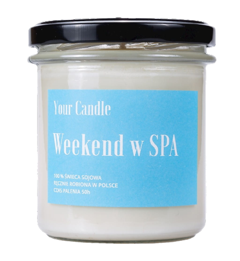 Spa Weekend Sojakerze 300 ml - YOUR CANDLE - Biogo.de