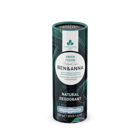 DEODORANT STICK BASED ON GREEN FUSION ECO Soda 40 g - BEN &amp; ANNA