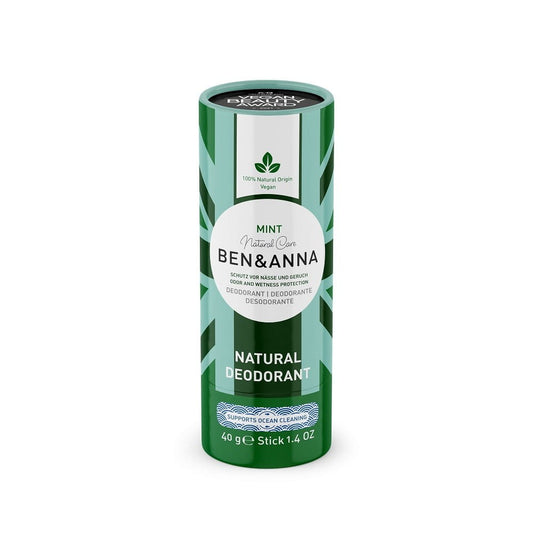 DEODORANT STICK AUF BASIS VON MINT ECO Soda 40 g - BEN & ANNA - Biogo.de