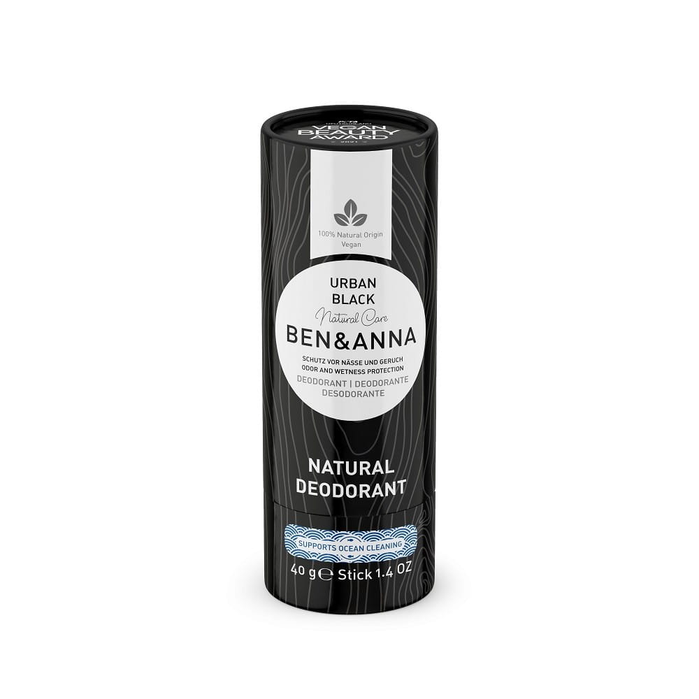 DEODORANT TYČ NA BÁZE URBAN BLACK ECO Soda 40 g - BEN & ANNA