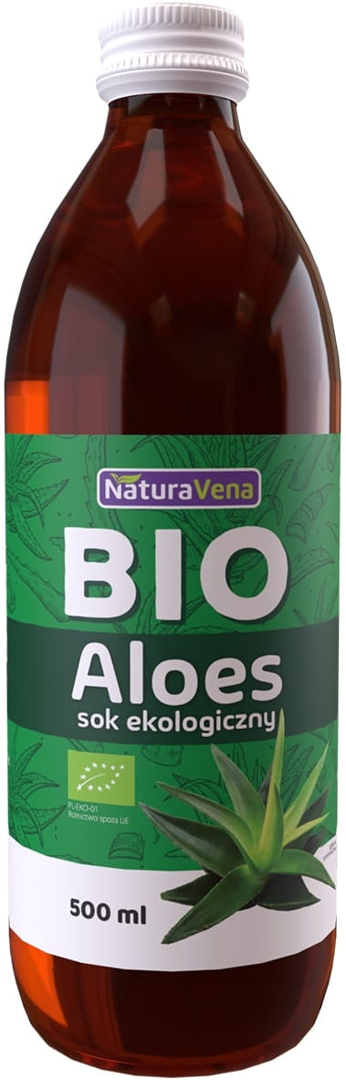 Aloe-Saft 500 ml Bio - NaturAvena - Biogo.de Hauptbild