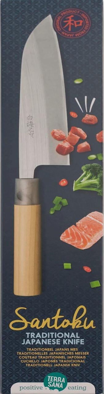 TRADIČNÝ JAPONSKÝ Nôž SANTOKU UNIVERSAL 1 ks (250 g) - TERRASANA