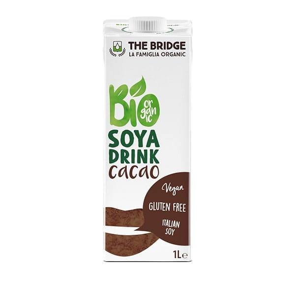 Gluten-free soy chocolate drink 1000ml EKO THE BRIDGE