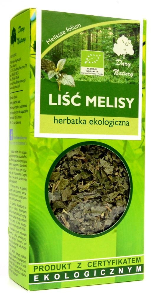 Melissenblättertee BIO 25 g - DARY NATURY Imagen principal del producto