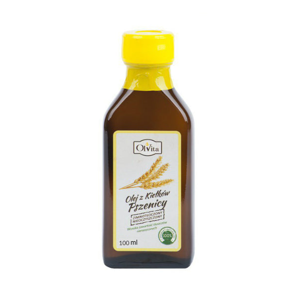 Weizenkeimöl, kaltgepresst und roh 100ml OLVITA Hover Image