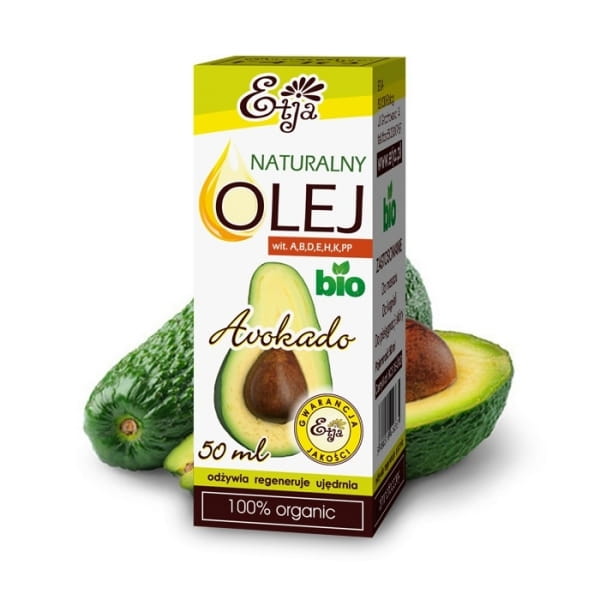 Avocadoöl BIO unraffiniert 50 ml ETJA Hover Image
