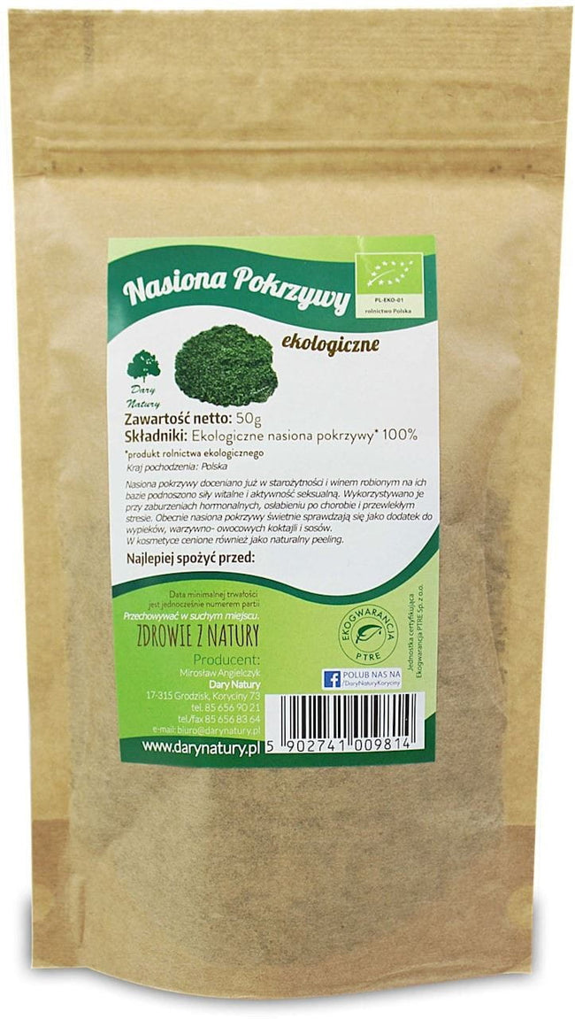 Brennnesselsamen BIO 50 g - GESCHENKE DER NATUR Hover Image