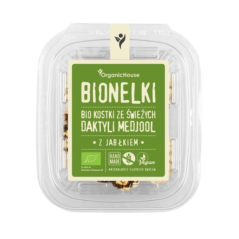 Datteln ohne Gluten mit Apfel BIO 80 g - BIONELS