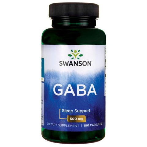 Gamma-Aminobuttersäure Gaba 500 mg 100 Kapseln SWANSON