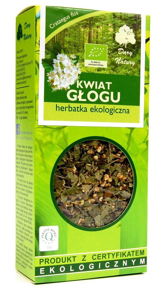 Weißdornblütentee BIO 50 g - GESCHENKE DER NATUR Imagen principal del producto