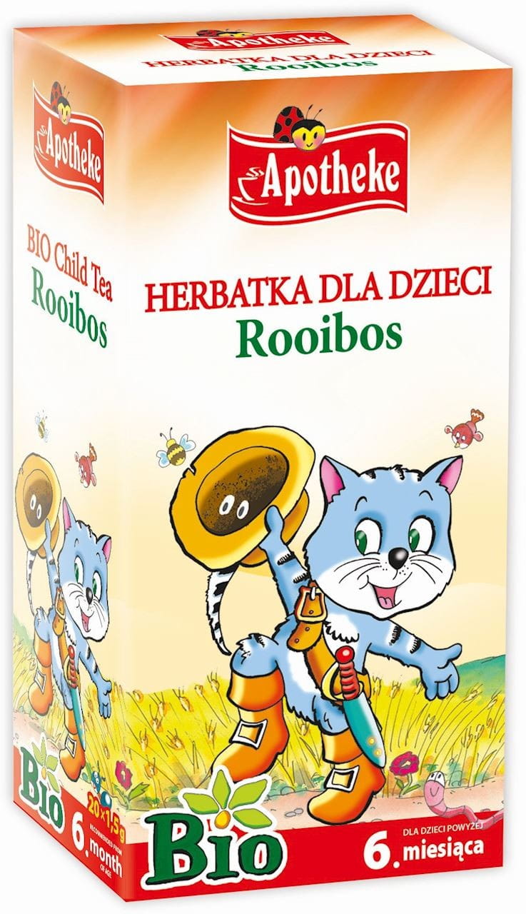 Kindertee - Rooibos BIO 20 x 15 g - APOTHEKE Pääkuva