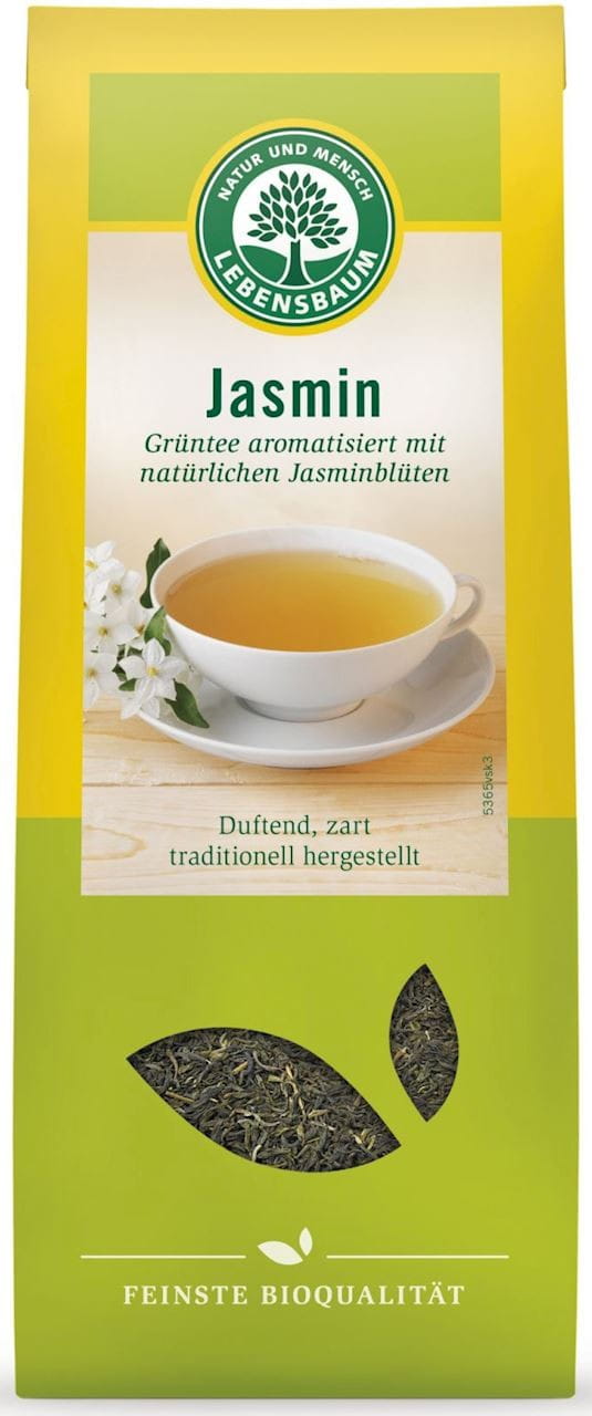 Grüner Jasminblättertee BIO 75 g - LEBENSBAUM