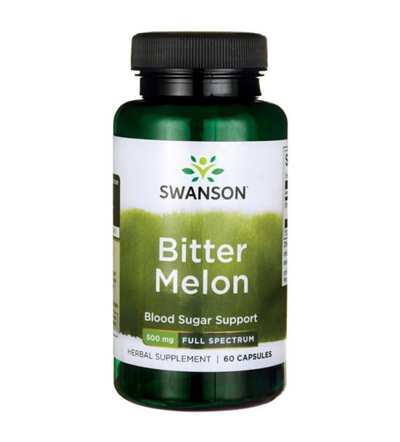 Bittermelone 500mg Bittermelone 60 Kapseln von SWANSON Hover Image