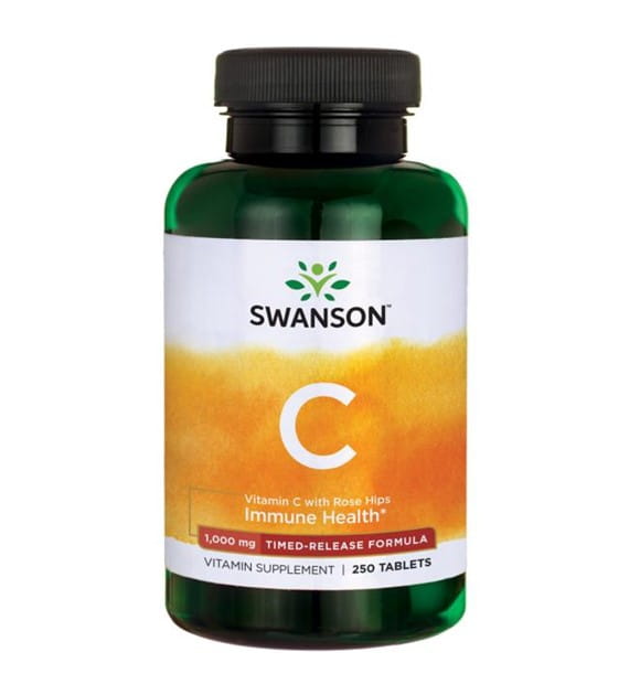 Vitamin C mit Hagebutten 1000 mg Vitamin C mit Hagebutten 250 Tabletten von SWANSON