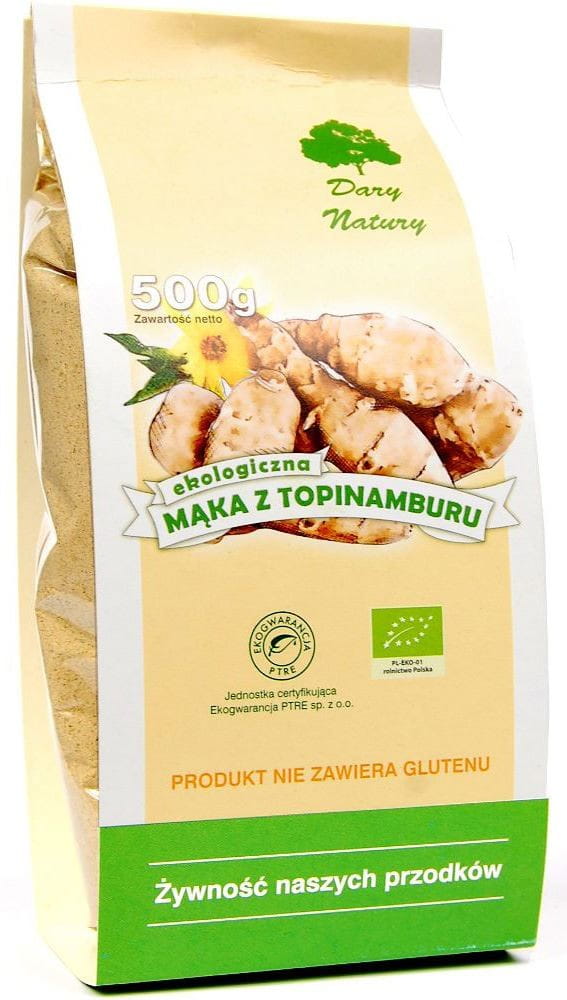 Topinamburmehl glutenfrei BIO 500 g - DARY NATURY Hauptbild