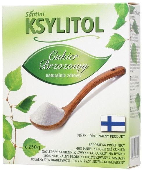 Kristallines Xylit 250 g (Finnland) - SANTINI Imagine principală a produsului