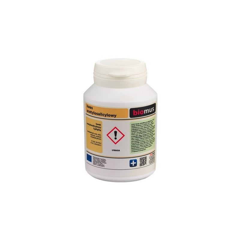 Kyselina acetylsalicylová Aspirín C9H8O4 100g BIOMUS