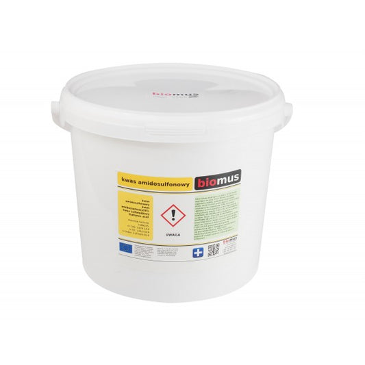 Amidosulfonsäure in 100ml Flasche, chemische Substanz von BIOMUS, für Labor und industrielle Anwendungen.