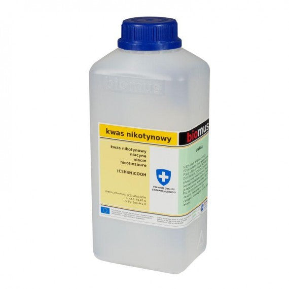 Nikotinsäure Niacin 500g BIOMUS Image principale du produit