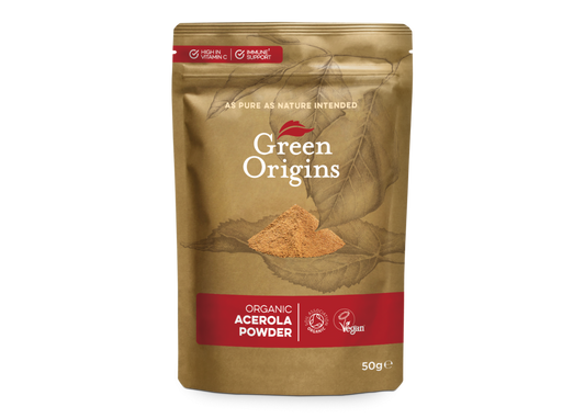 Bio-Acerola-Pulver 50 g GRÜNER URSPRUNG - Biogo.de