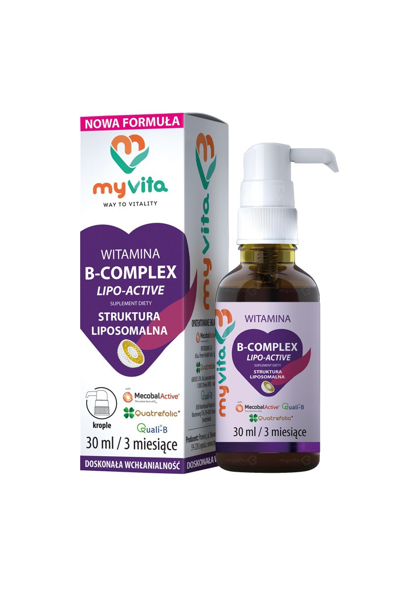 Vitamin B - KOMPLEX aktiv B KOMPLEX Tropfen 30 ml MYVITA - Biogo.de Hauptbild